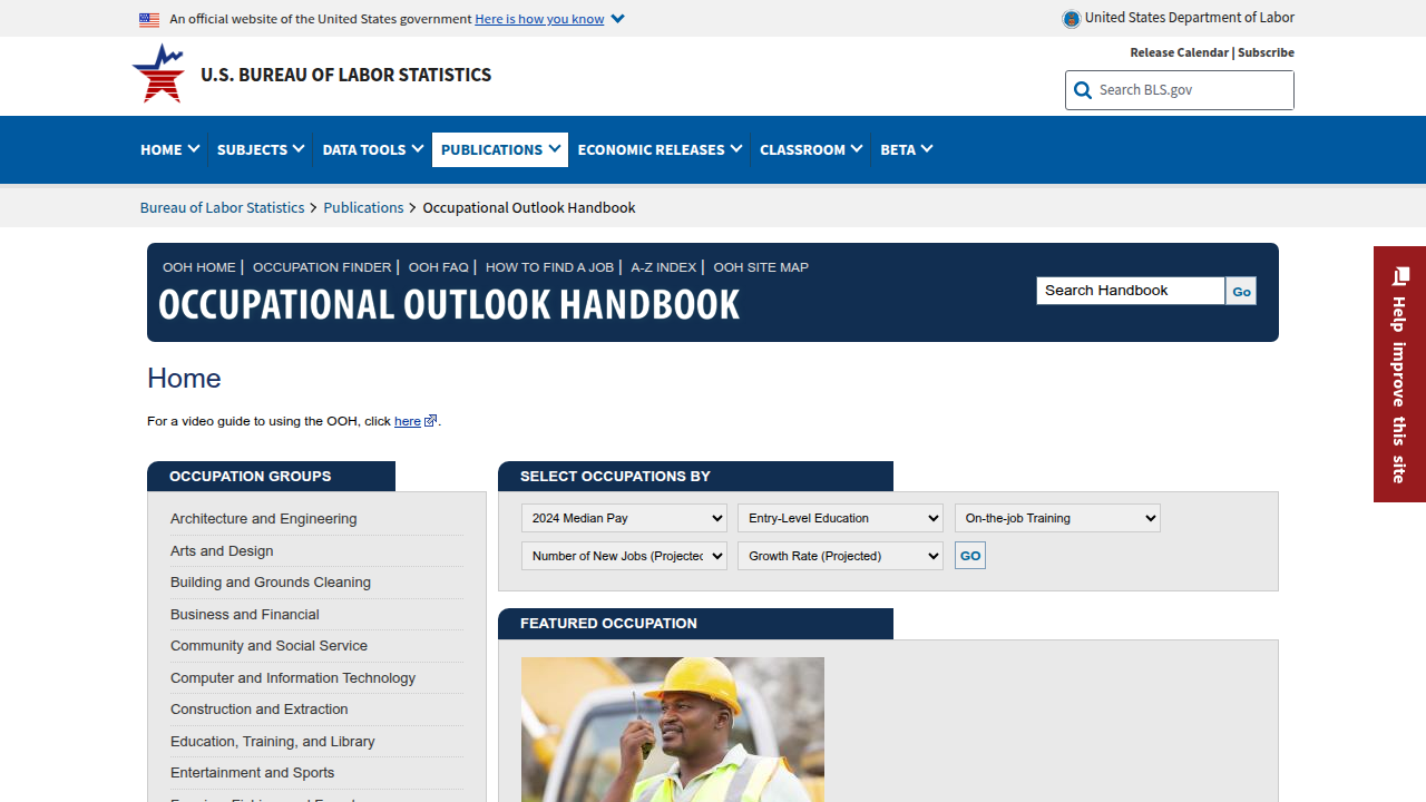 Review official U.S. Bureau of Labor Statistics data on the job outlook for data professionals.