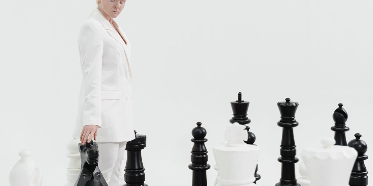 A professional making a strategic decision, reflecting the outcomes of data-driven insights.